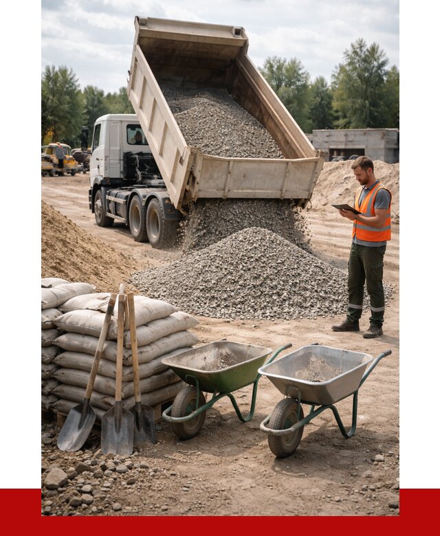 Доставка нерудных материалов в Лангепасе от 1212 руб. | ПРОНЕРУДЛнг