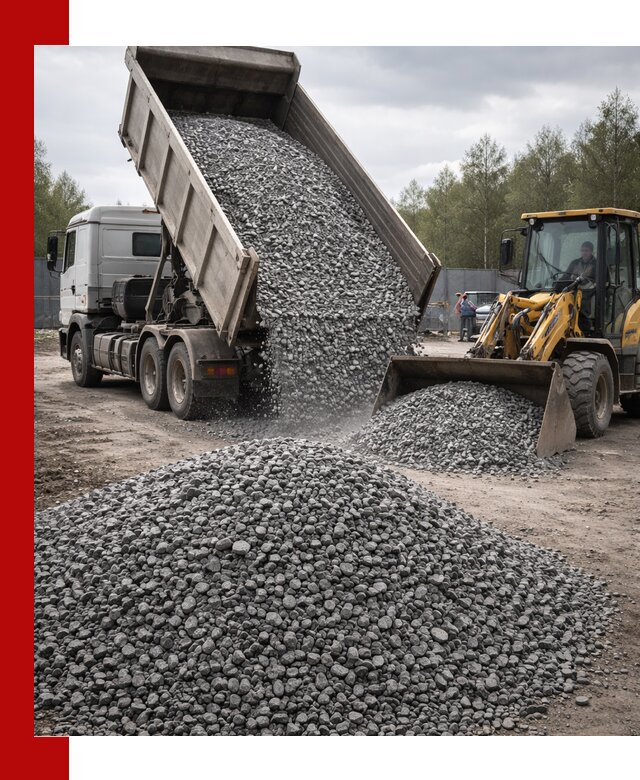 Доставка и продажа щебня гранитного в Лангепасе