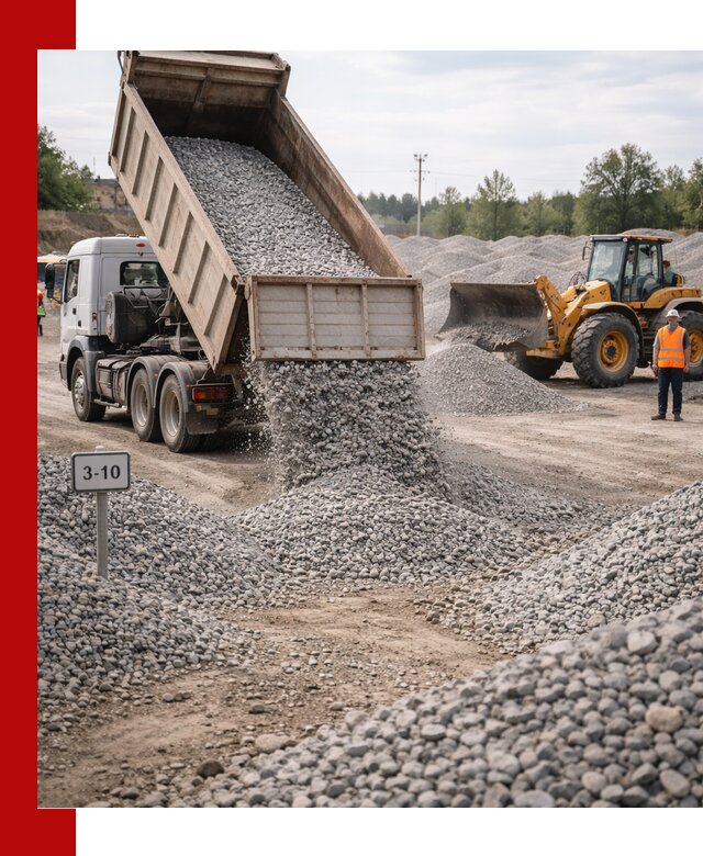 Гранитный щебень фракции 3–10: доставка и продажа в Лангепасе