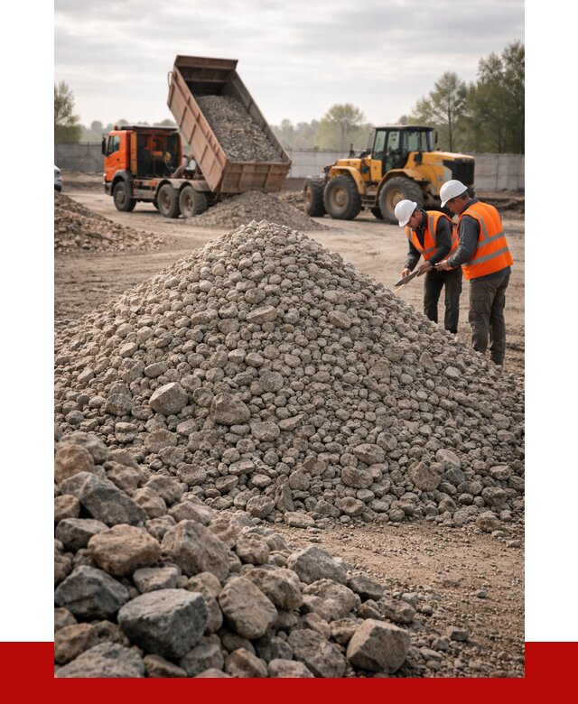 Гранитный щебень фракция 40-70 в Лангепасе от 2525 руб ПРОНЕРУДЛнг