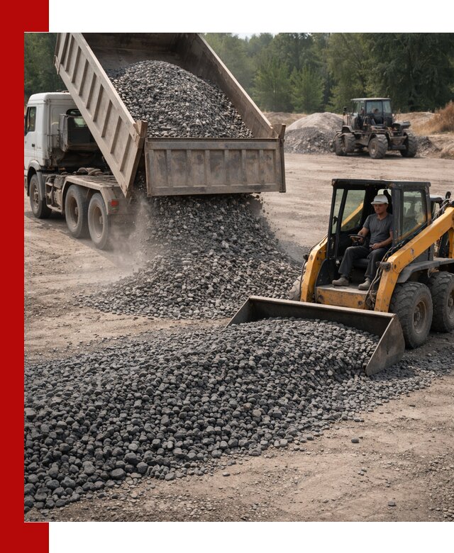 Гранитный щебень фракция 40-70 с доставкой в Лангепасе