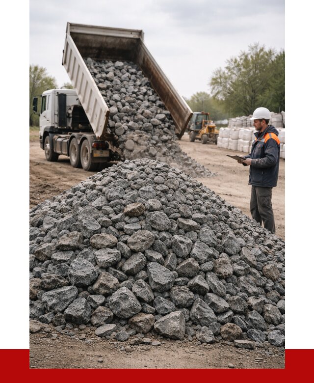 Гранитный щебень фракция 100-200 в Лангепасе от 4242 р. ПРОНЕРУДЛнг