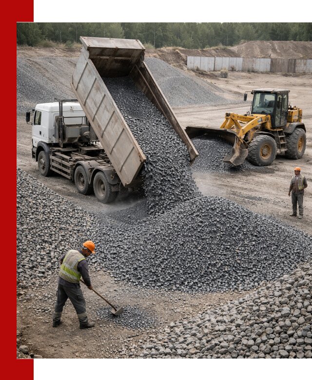 Щебень габбро-диабаз фр. 5-20 с доставкой в Лангепасе