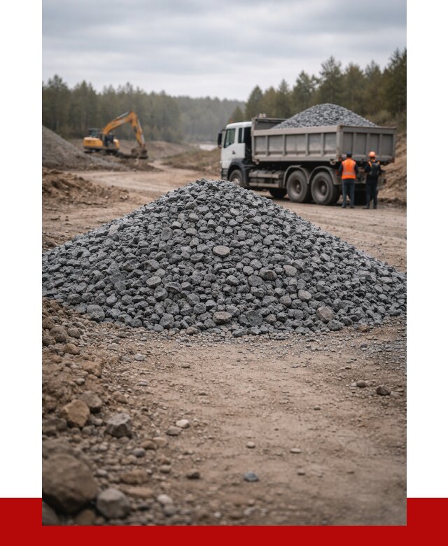 Щебень габбро диабаз фракция 40-70 в Лангепасе от 2222 р-ПРОНЕРУДЛнг