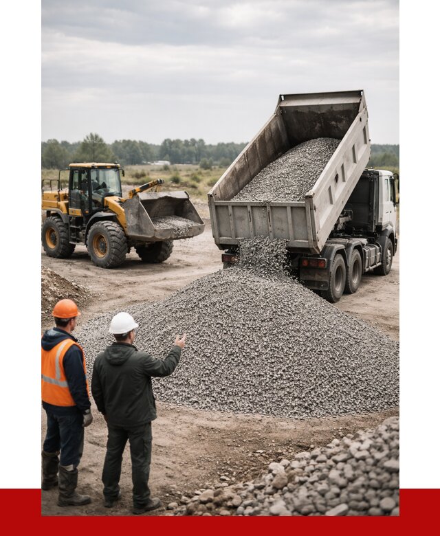 гравийный щебень фракция 3-10 в Лангепасе от 3232 р. ПРОНЕРУДЛнг