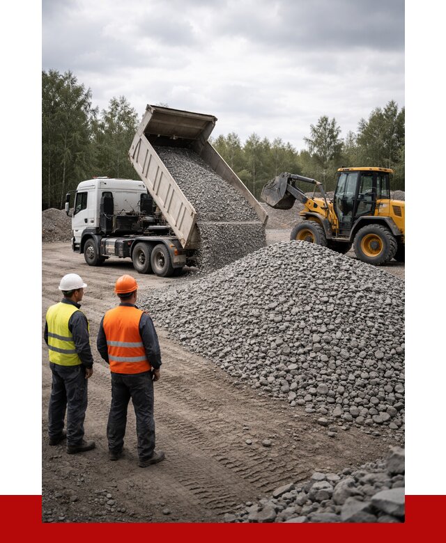 Гравийный щебень фракция 40-70 в Лангепасе от 9595р | ПРОНЕРУДЛнг