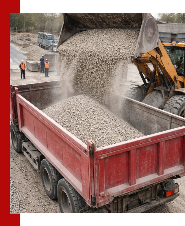 Купить известняковый щебень фракции 0-5 с доставкой в Лангепасе