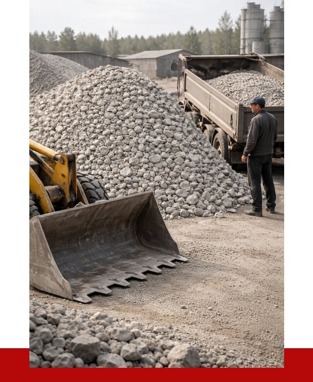 Известняковый щебень фракция 40-70 в Лангепасе от 4242 р. | ПРОНЕРУДЛнг