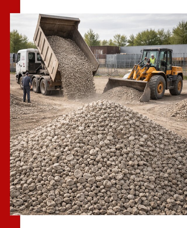 Доломитовый щебень фракции 20–41 с доставкой в Лангепасе