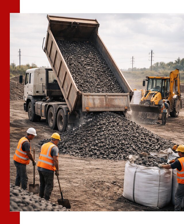 Шлаковый щебень фракция 40-70 с доставкой в Лангепасе