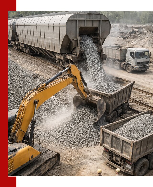 Доставка железнодорожного щебня в Лангепасе крупными партиями быстрого отгруза