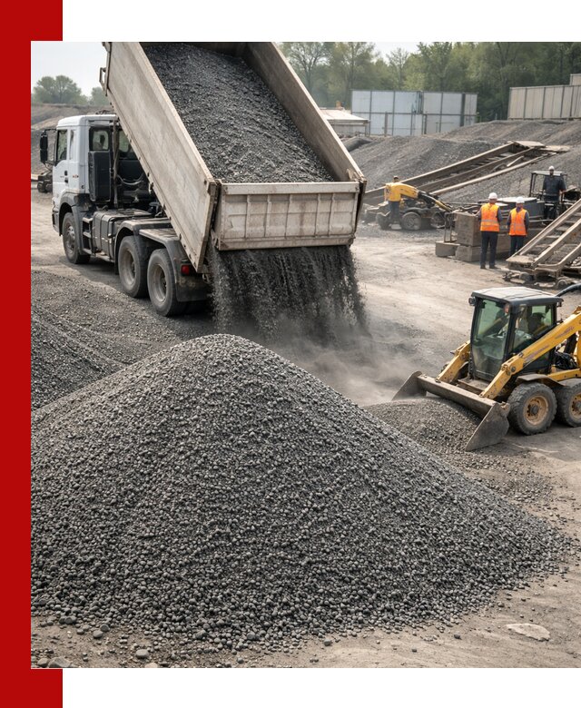Вторичный щебень фракция 0–5 с доставкой в Лангепасе