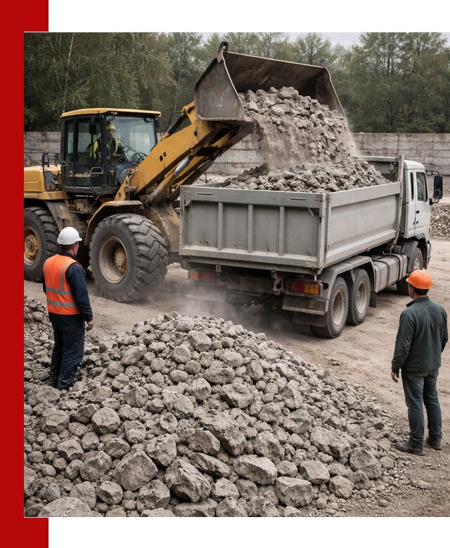 Вторичный щебень фракция 70–150 в Лангепасе с доставкой