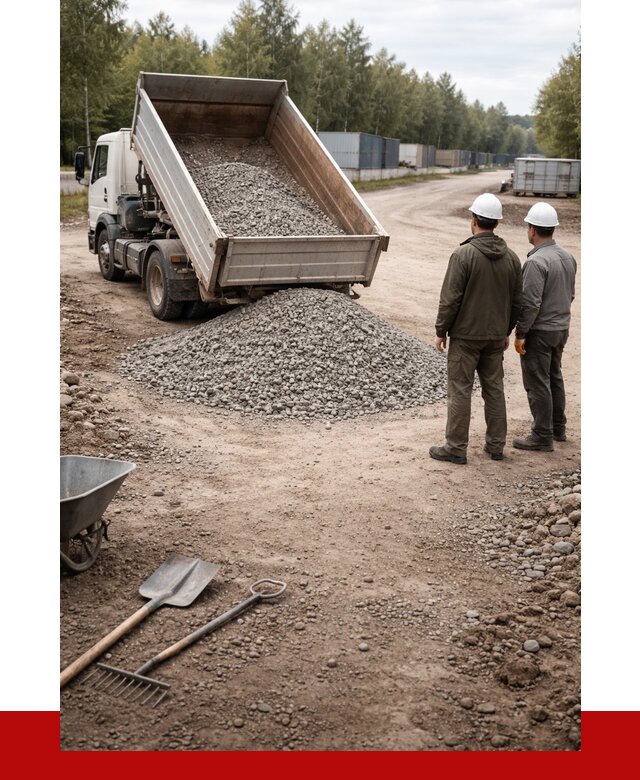 Бетонный щебень фракция 5-20 в Лангепасе от 3232 р., ПРОНЕРУДЛнг