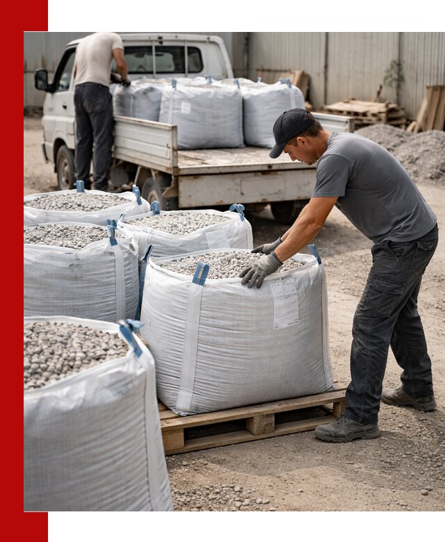 Доставка щебня в мешках по выгодным ценам в Лангепасе
