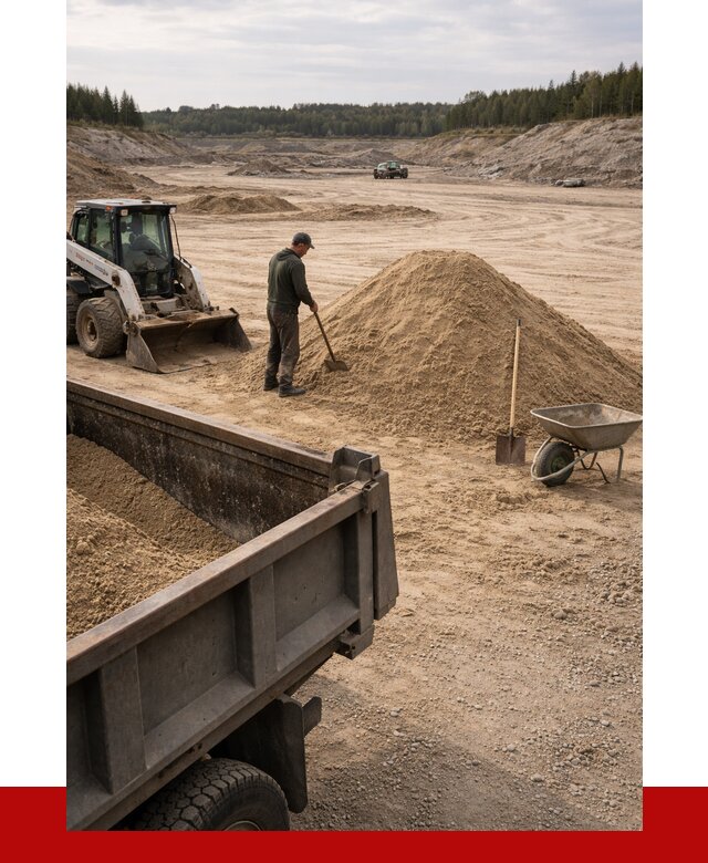 Карьерный песок среднезернистый в Лангепасе, от 2222 р. ПРОНЕРУДЛнг
