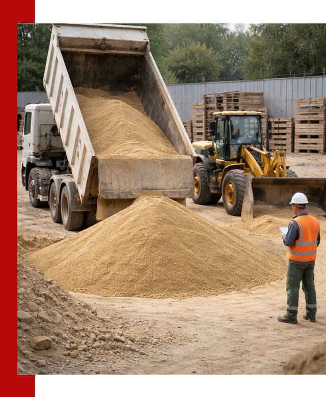 Доставка карьерного мелкозернистого песка в Лангепасе
