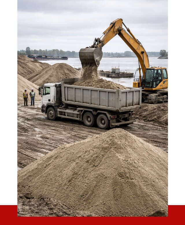 Купить речной песок навалом в Лангепасе от 1818 р., ПРОНЕРУДЛнг