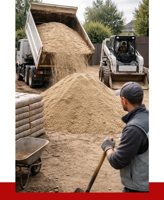 Мытый речной песок с доставкой в Лангепасе от 1465 р. | ПРОНЕРУДЛнг