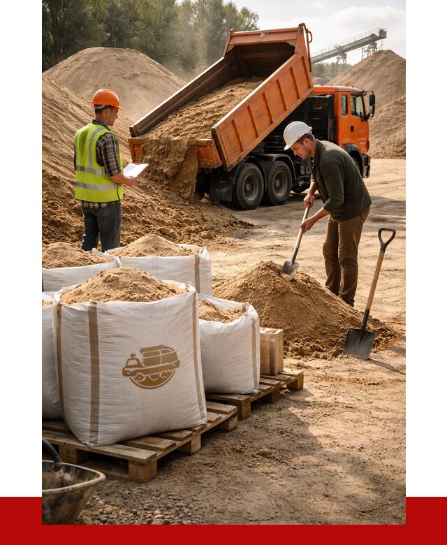 Строительный песок в Лангепасе от 2222 р. с доставкой, ПРОНЕРУДЛнг