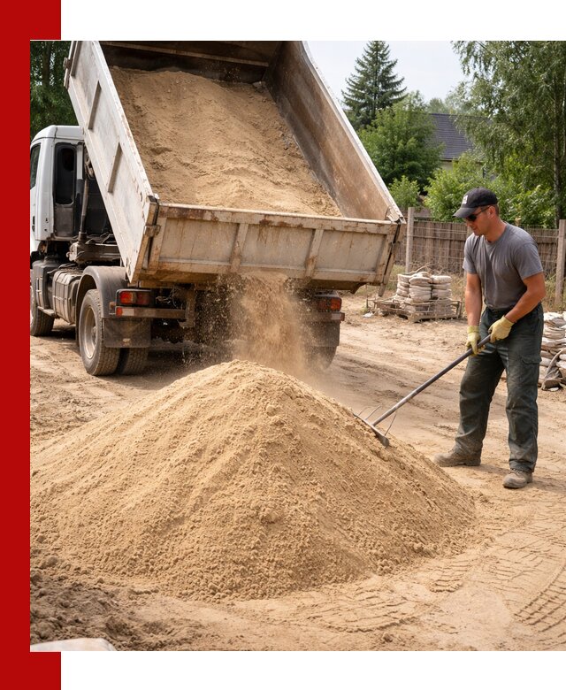 Доставка сухого песка самосвалами в Лангепасе