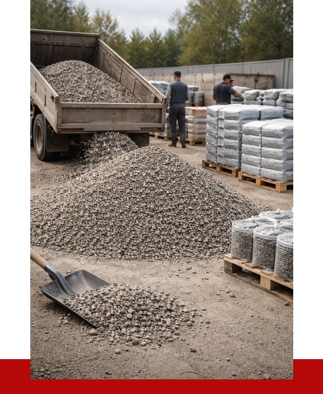 Гравий фракция 5-20 в Лангепасе купить от 2323 р. ПРОНЕРУДЛнг