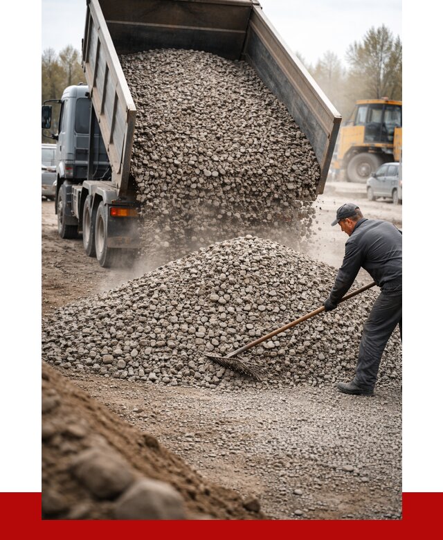 Гравий фракция 20-40 в Лангепасе от 2525 р. доставка | ПРОНЕРУДЛнг