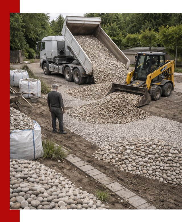 Доставка морской гальки оптом и в розницу в Лангепасе