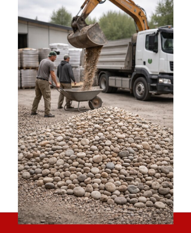 Галька декоративная в Лангепасе от 3232 р. за куб | ПРОНЕРУДЛнг