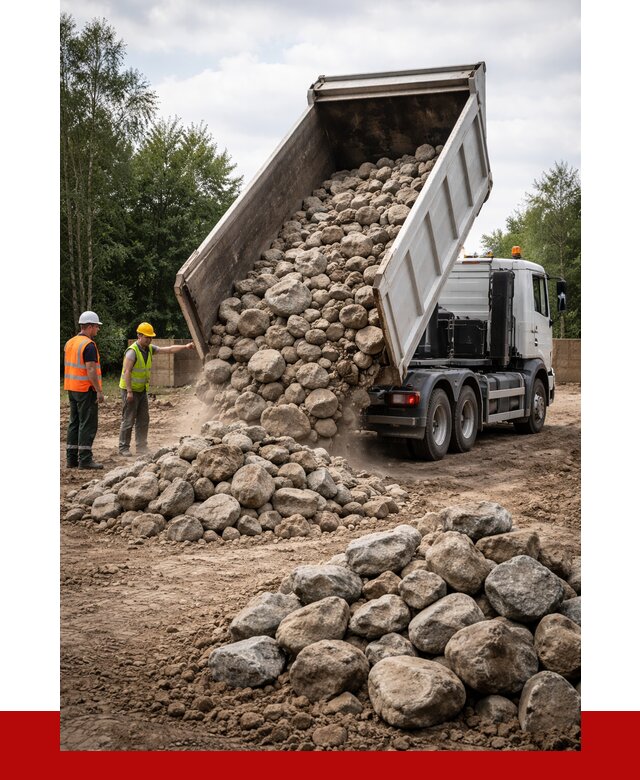 Купить булыжник в Лангепасе с доставкой от 4545 р. за куб | ПРОНЕРУДЛнг
