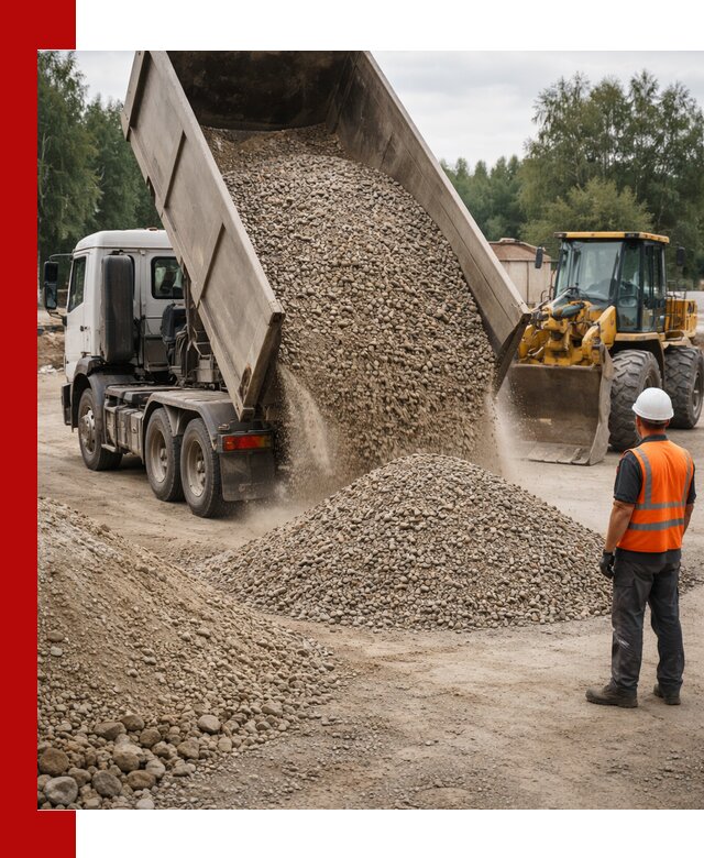Доставка щпс в Лангепасе — щебеночно-песчаная смесь под заборы и дорожки