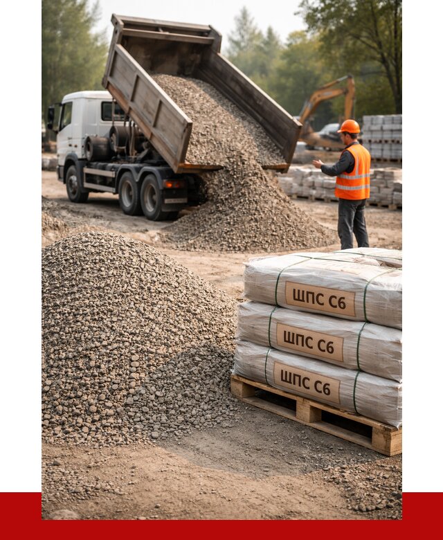 ЩПС С6 в Лангепасе с доставкой от 2222 р. за куб | ПРОНЕРУДЛнг