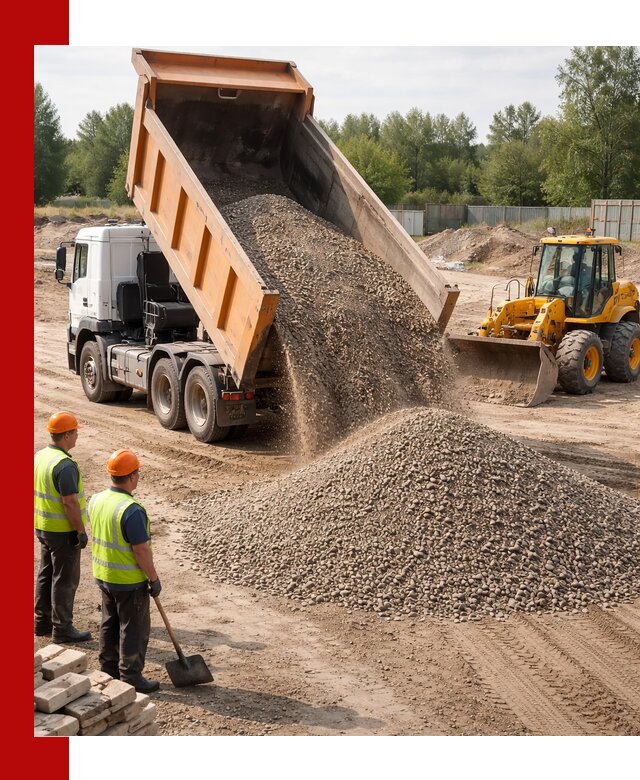 Доставка щебёночно-песчаной смеси ЩПС С7 в Лангепасе