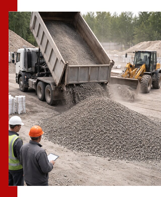 Доставка и продажа гранитного отсева 0-10 в Лангепасе