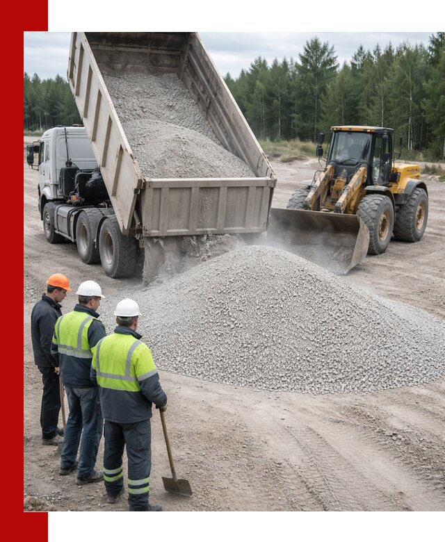 Известняковый отсев 0-5 доставка в Лангепасе быстро и выгодно