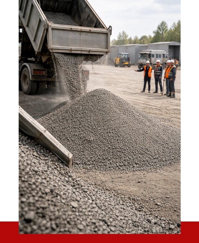 Гравийный отсев 0-5 в Лангепасе от 1212 р. с доставкой | ПРОНЕРУДЛнг