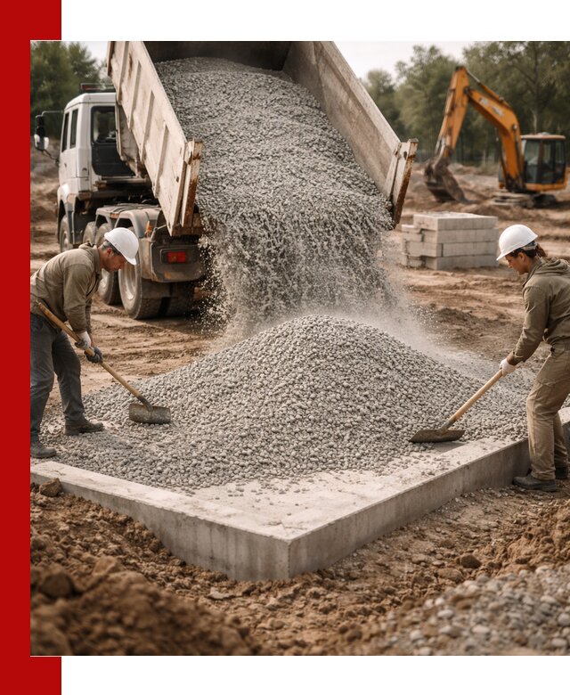 Доставка и продажа отсева для бетона в Лангепасе