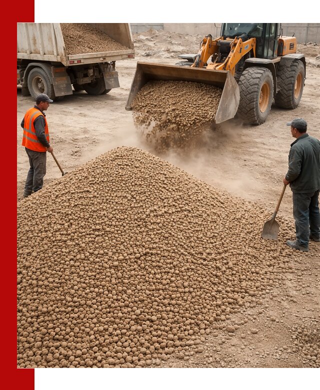 Керамзит фракция 10-20 с доставкой в Лангепасе