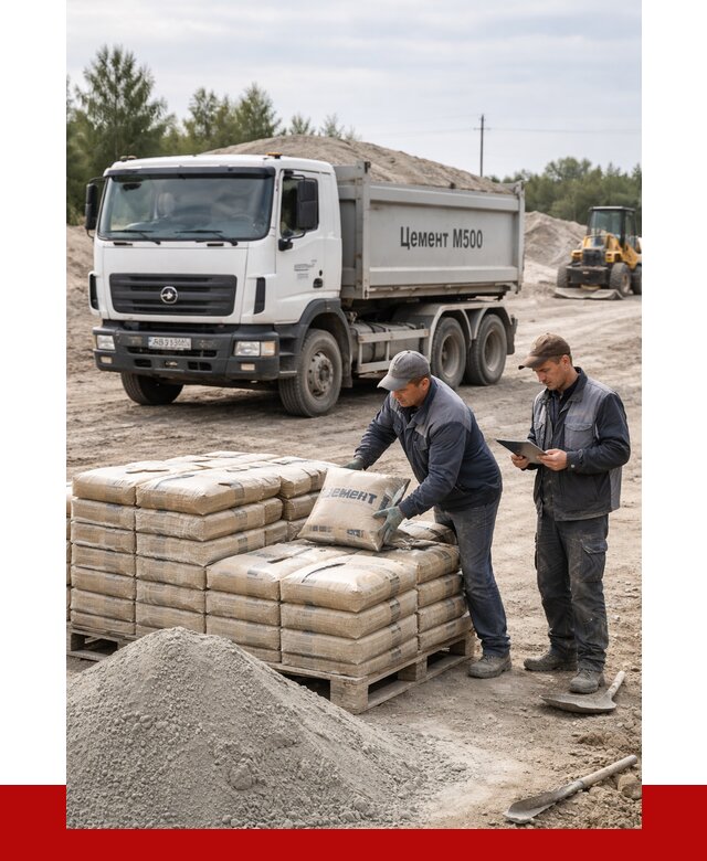 Купить цемент м500 с доставкой в Лангепасе от 5252 р. | ПРОНЕРУДЛнг