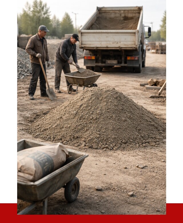 Цементно-песчаная смесь М150 в Лангепасе от 4747 р. | ПРОНЕРУДЛнг