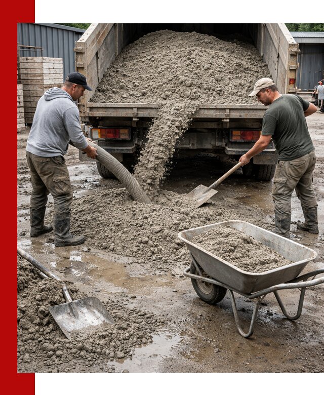 Цементно-песчаная смесь М150 доставка в Лангепасе