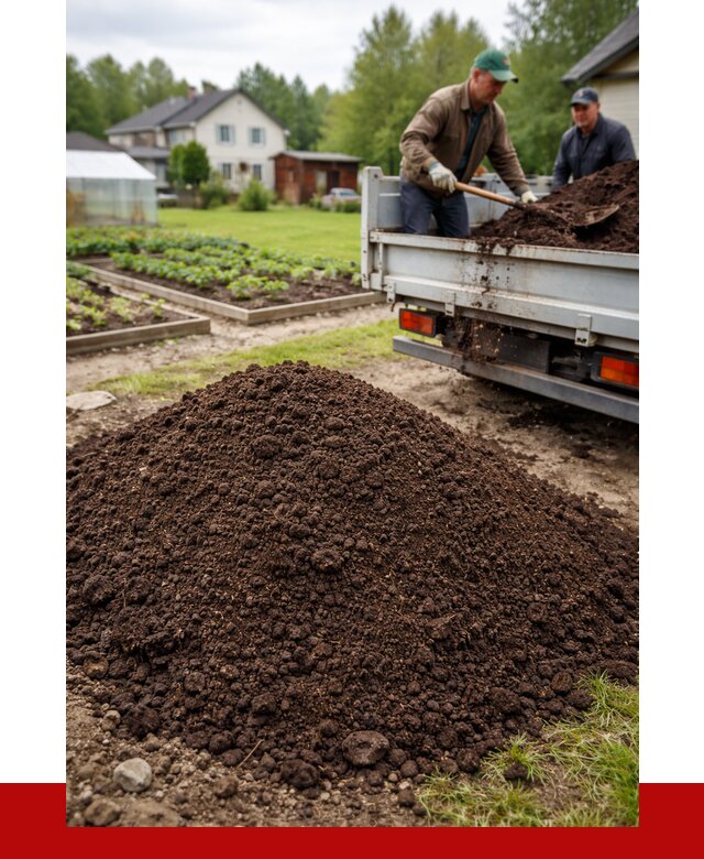 Плодородный грунт в Лангепасе с доставкой от 4242 р. | ПРОНЕРУДЛнг
