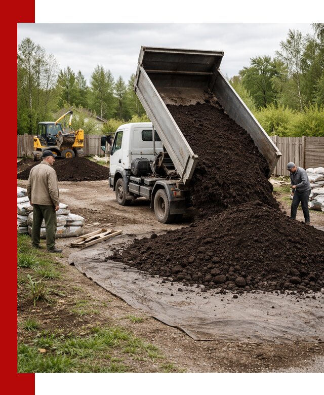 Доставка качественного почвогрунта в Лангепасе оптом и в розницу