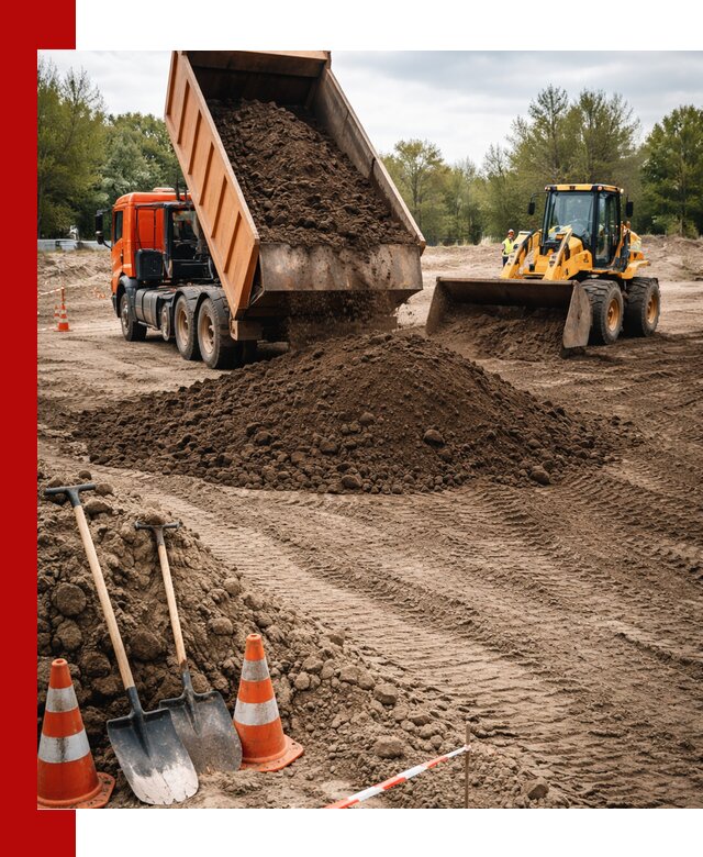 Поставка и доставка планировочного грунта в Лангепасе