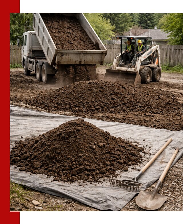 Грунт для отсыпки участка с доставкой в Лангепасе