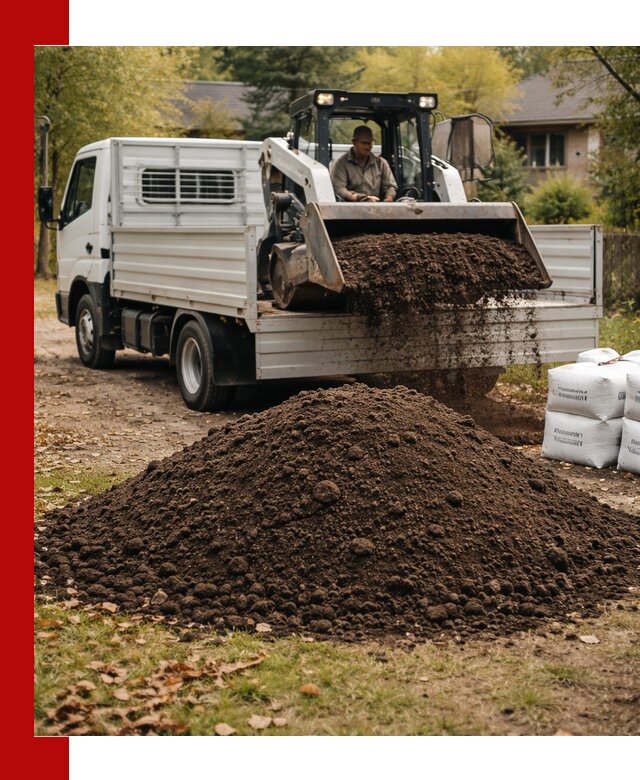 Доставка садовой земли в больших объёмах в Лангепасе