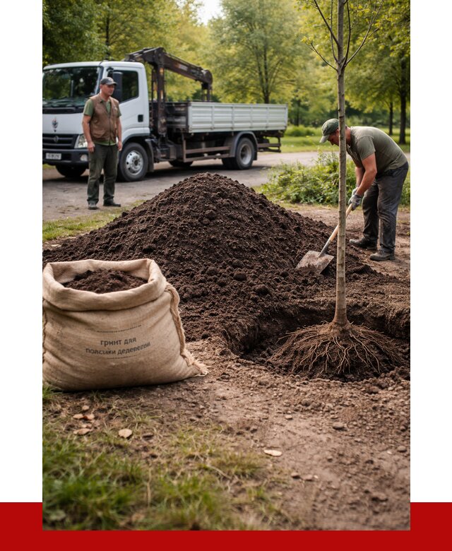 Грунт для посадки деревьев в Лангепасе от 1212 р. | ПРОНЕРУДЛнг