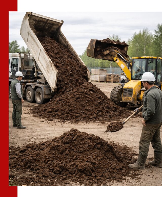 Доставка торфа оптом и в мешках в Лангепасе