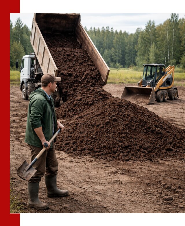 Купить верховой торф с доставкой в Лангепасе для садоводства и растений