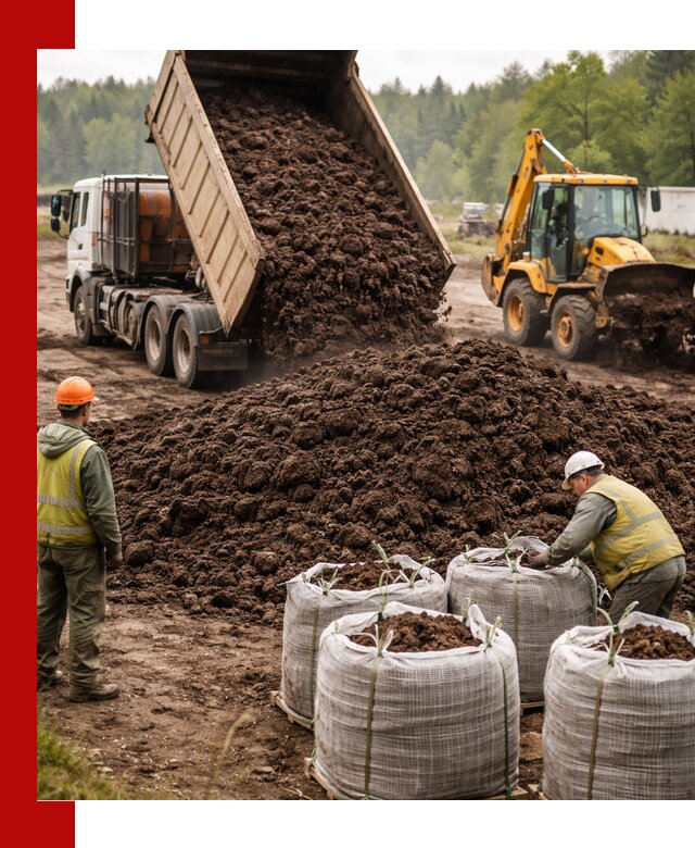 Доставка нейтрального торфа в Лангепасе оптом и в розницу